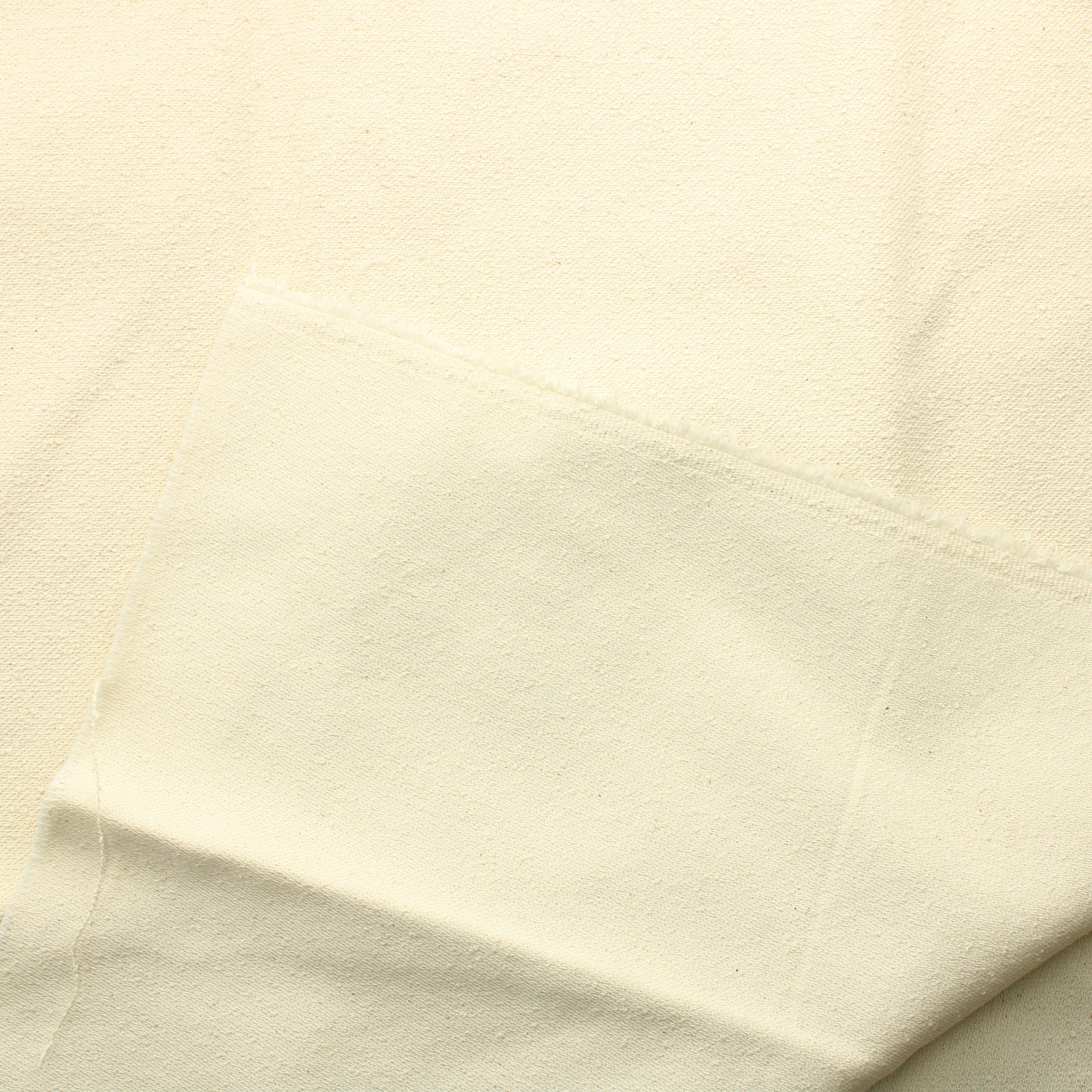 Luonnonvalkoinen Paksuko Puuvilla - Pala