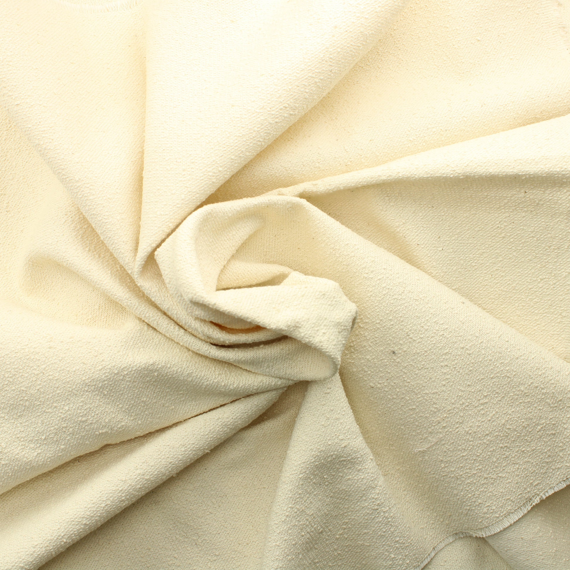 Luonnonvalkoinen Paksuko Puuvilla - Pala