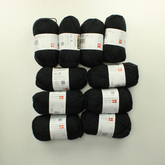 Hjertegarn Cotton nr.8 - 199 Lankapussi 516 (500g)