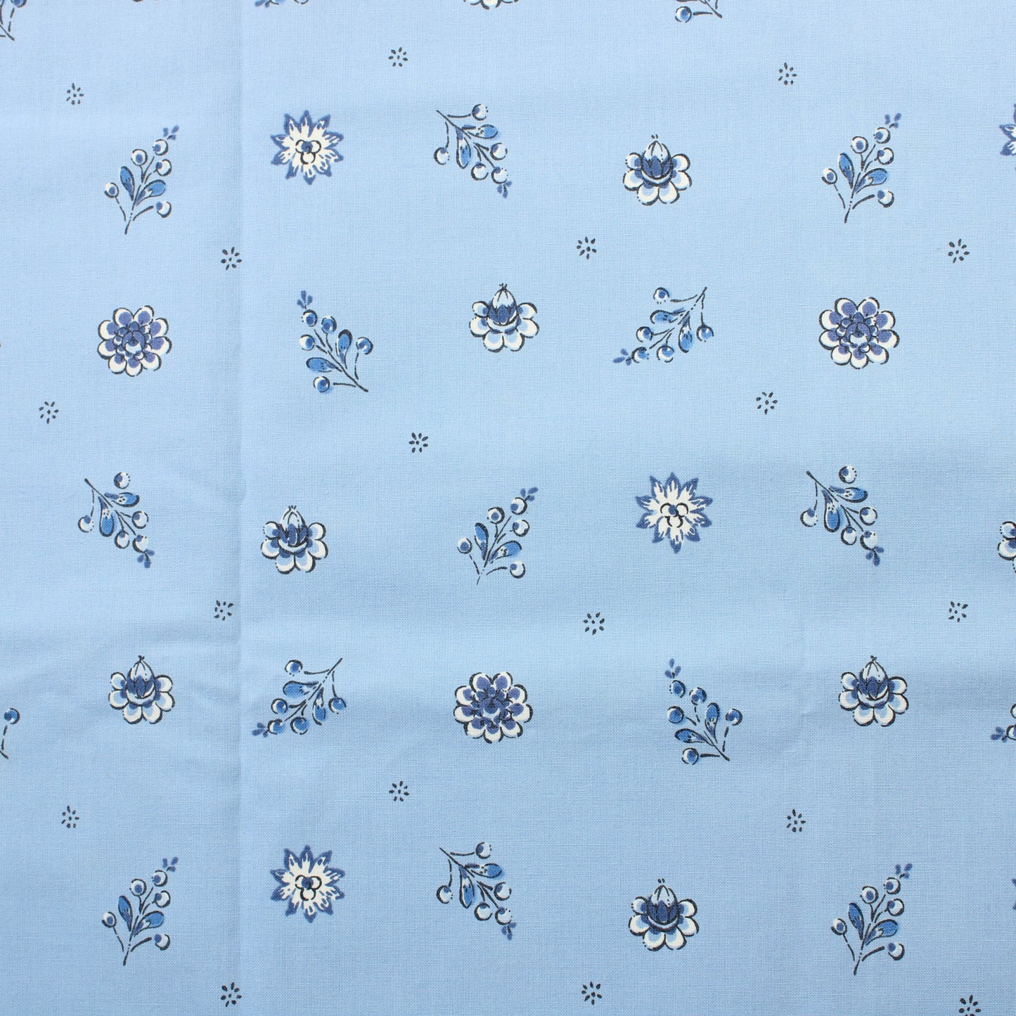 Sininen kukka Puuvilla - Pala