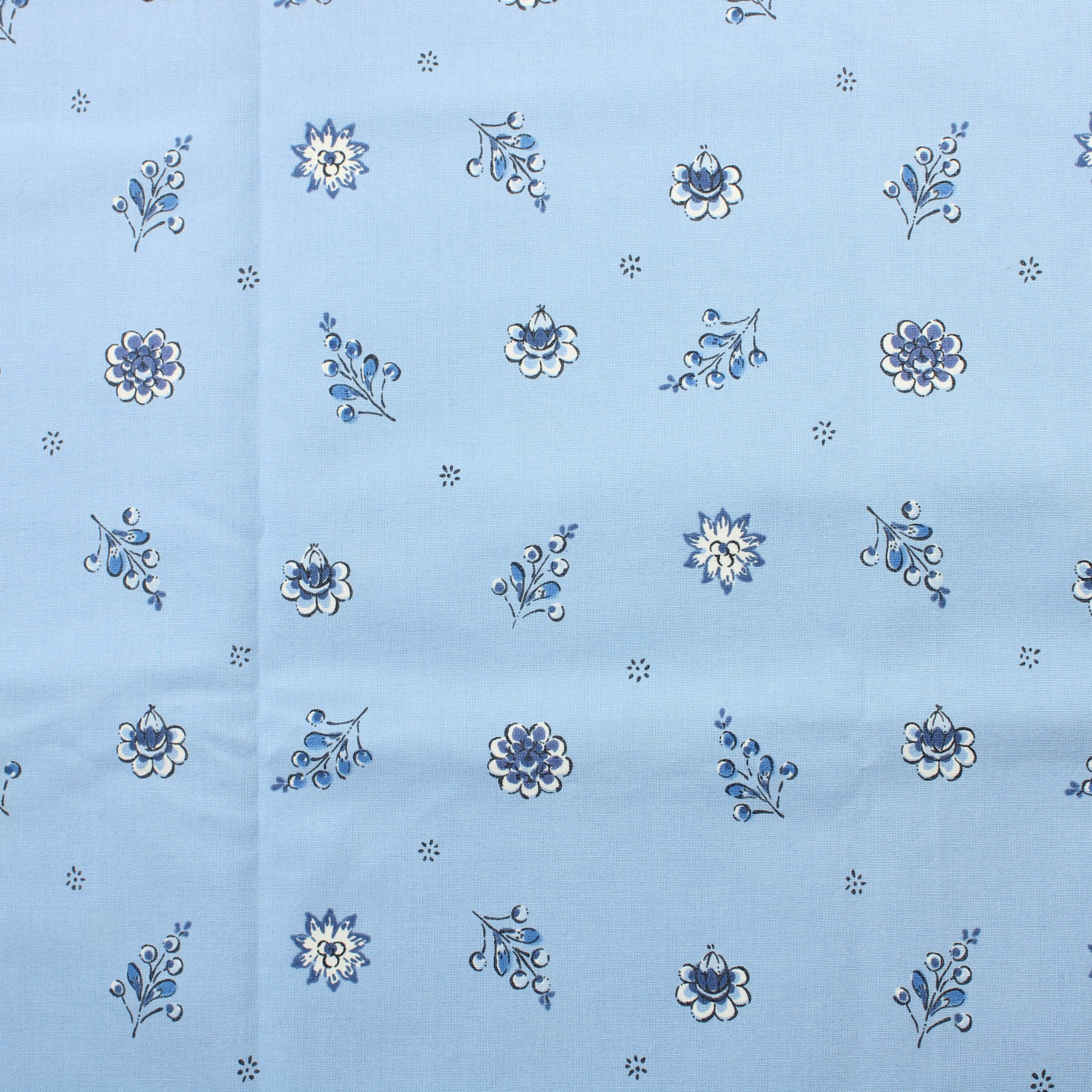 Sininen kukka Puuvilla - Pala