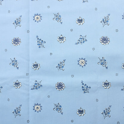 Sininen kukka Puuvilla - Pala