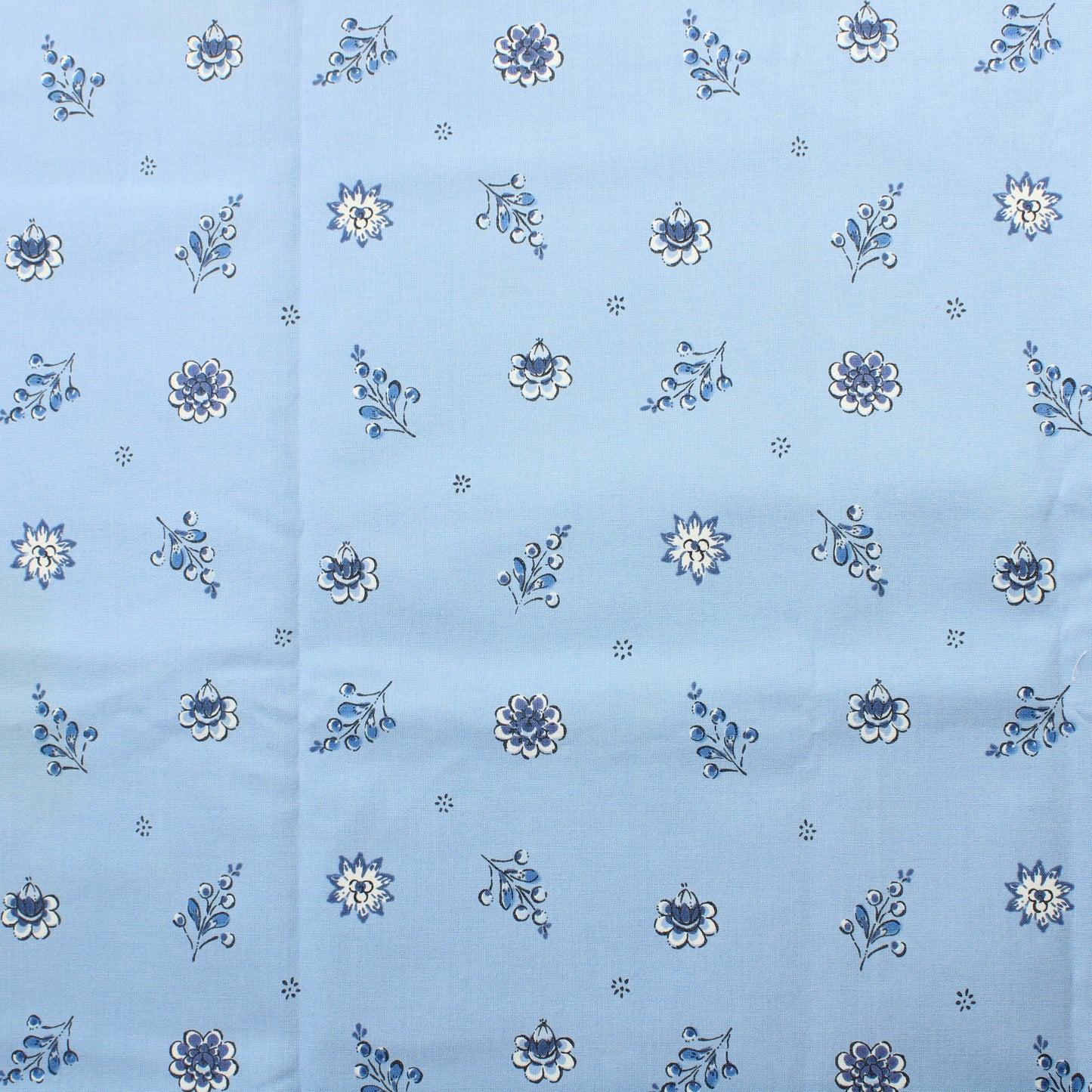 Sininen kukka Puuvilla - Pala