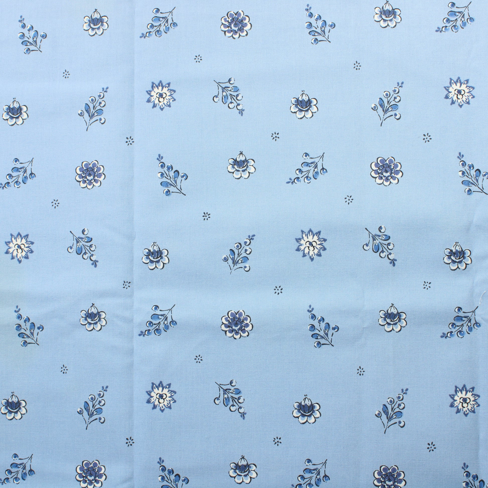 Sininen kukka Puuvilla - Pala