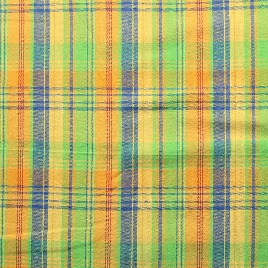 Ruudullinen Puuvillaliina - Pala