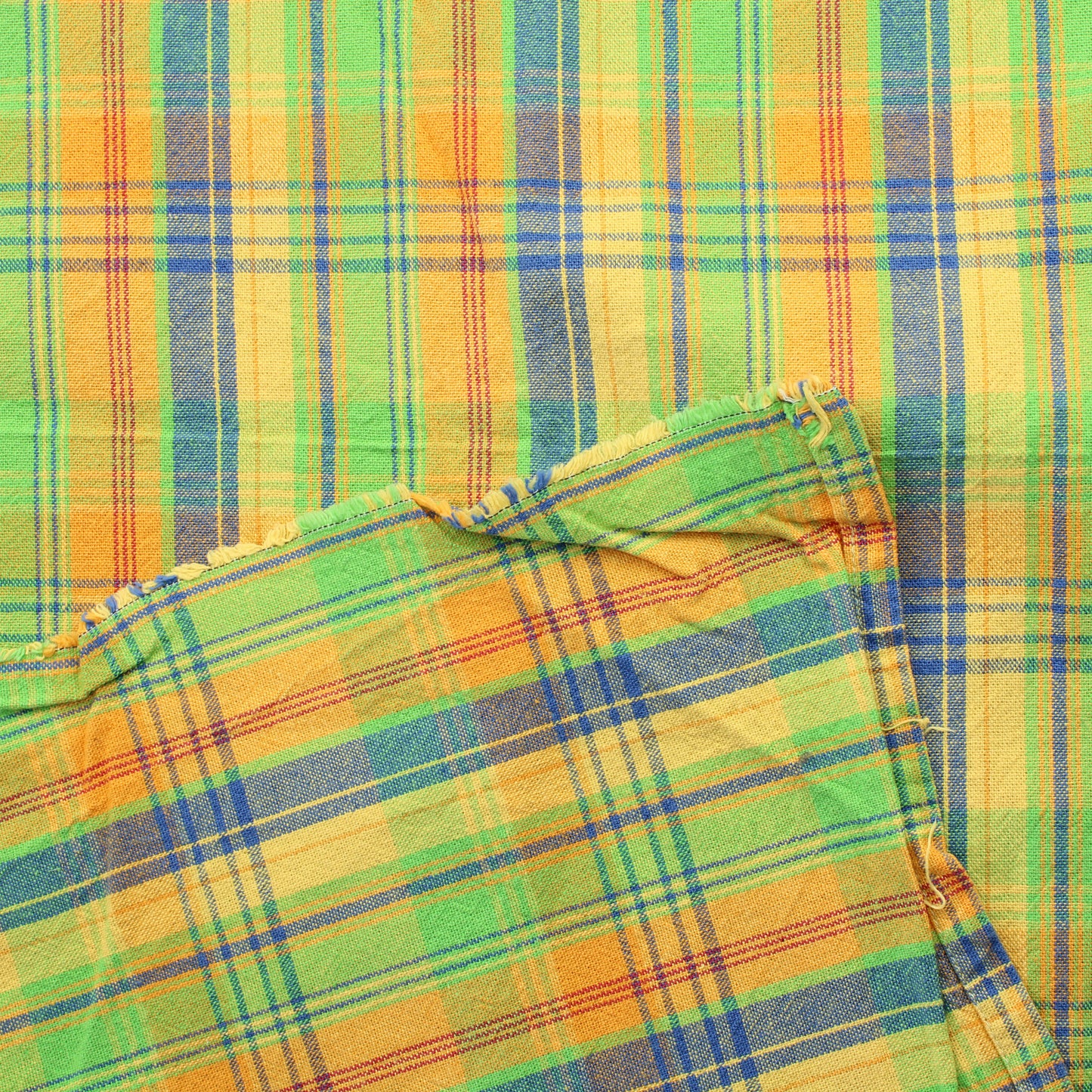 Ruudullinen Puuvillaliina - Pala