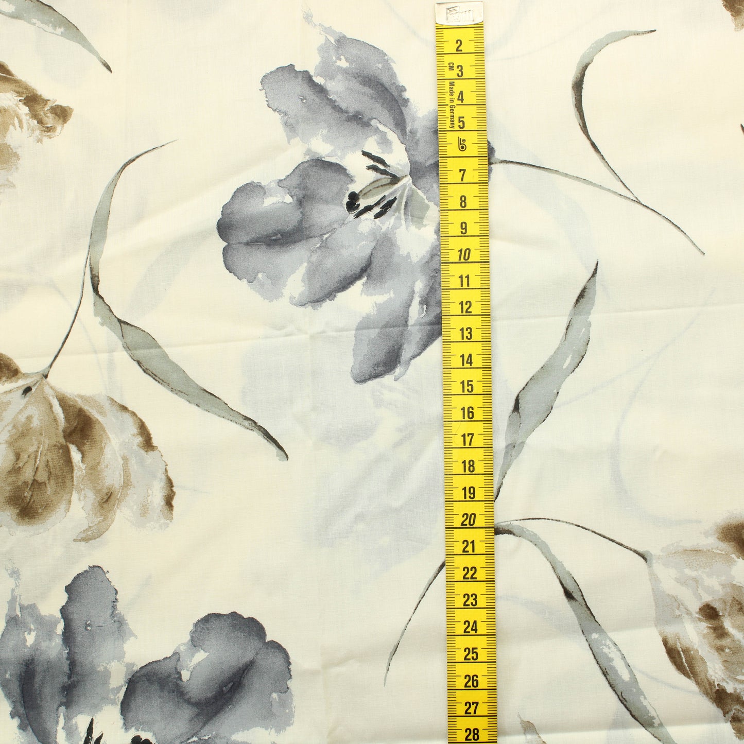 Tulppaanit Ohut Puuvillasekoitesatiini - Pala