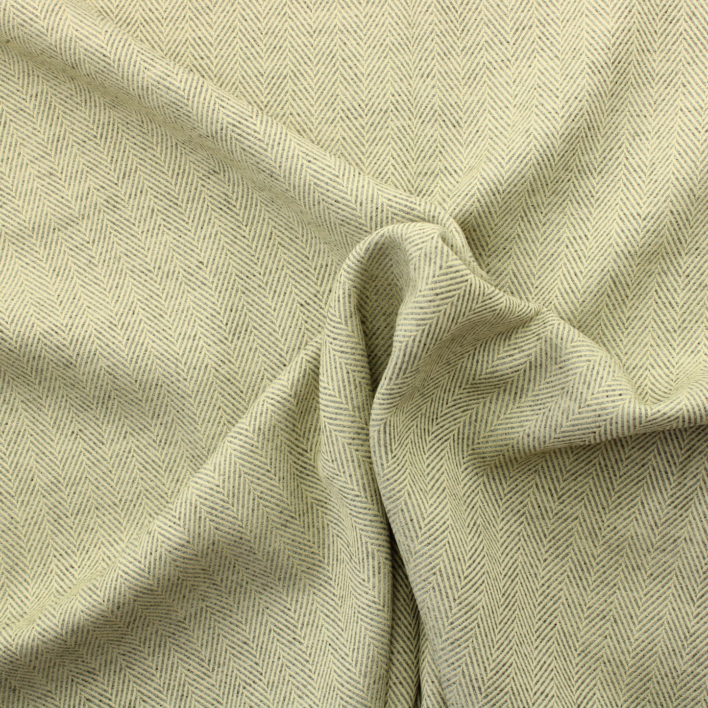 Kalanruotokuvioinen Villasekoitekangas - Pala