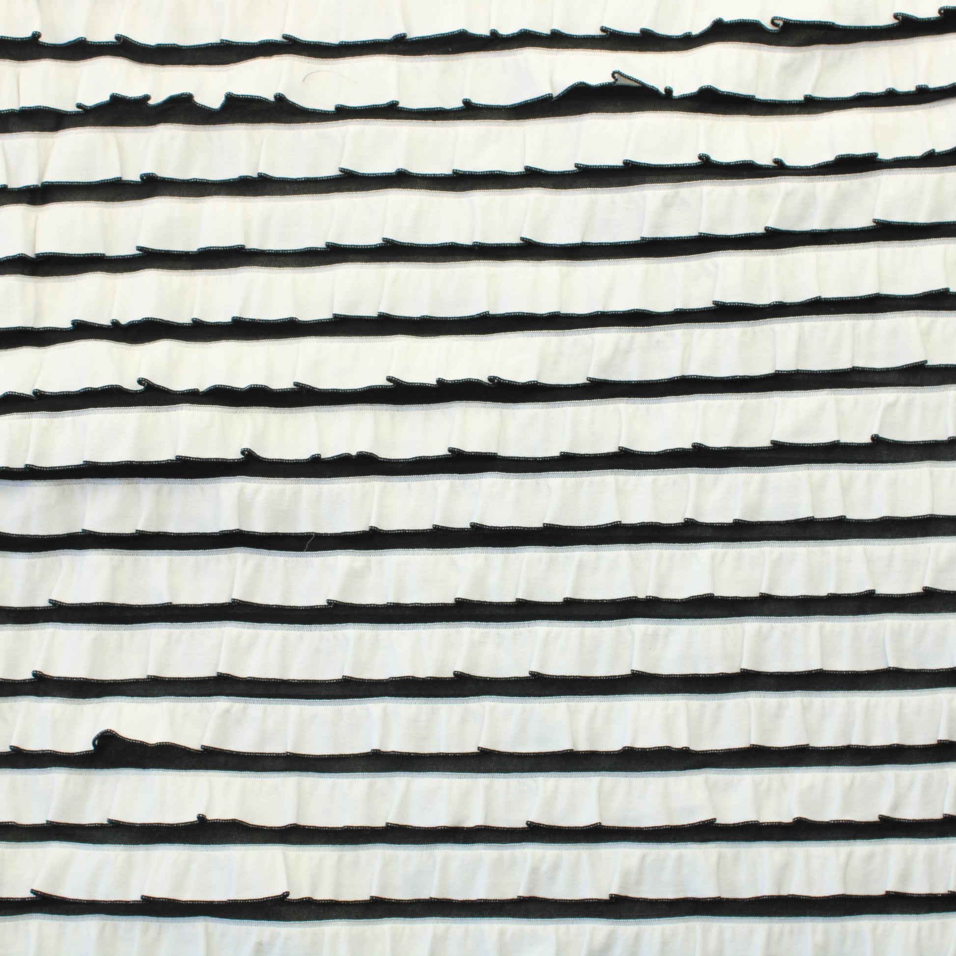 Mustavalkoinen Vaatetuskangas - Pala