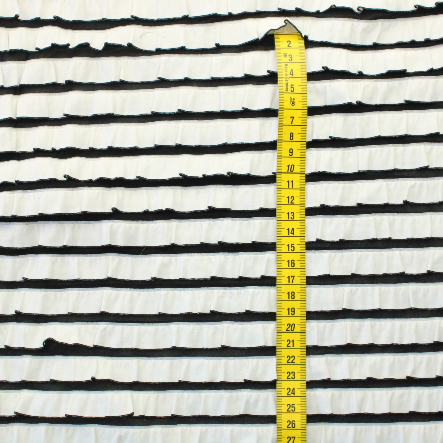 Mustavalkoinen Vaatetuskangas - Pala