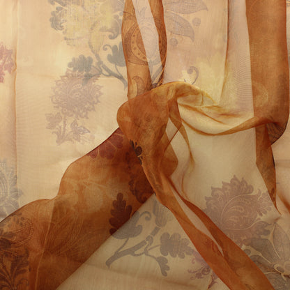 Ruskeat kukat Verhot - Palapaketti