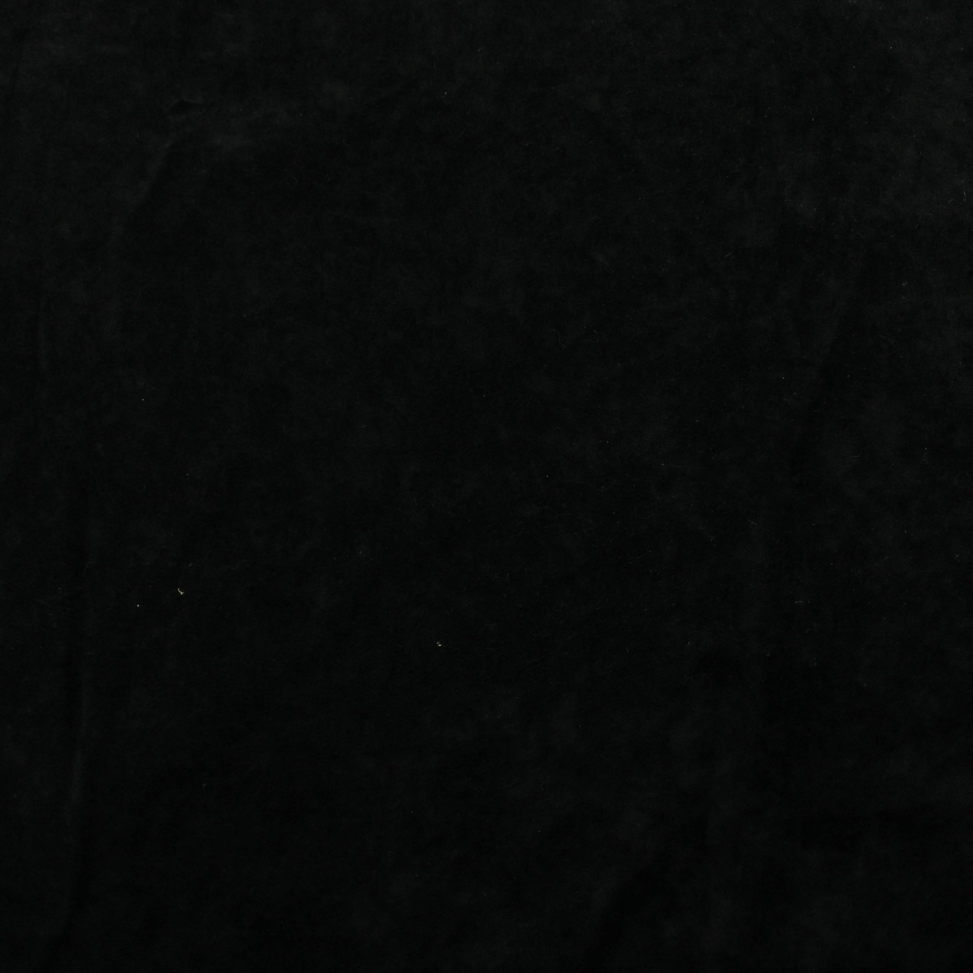 Musta Ohut Tekokuituinen Sametti - Pala