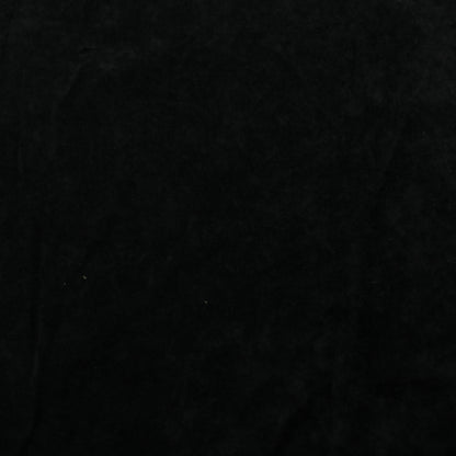Musta Ohut Tekokuituinen Sametti - Pala