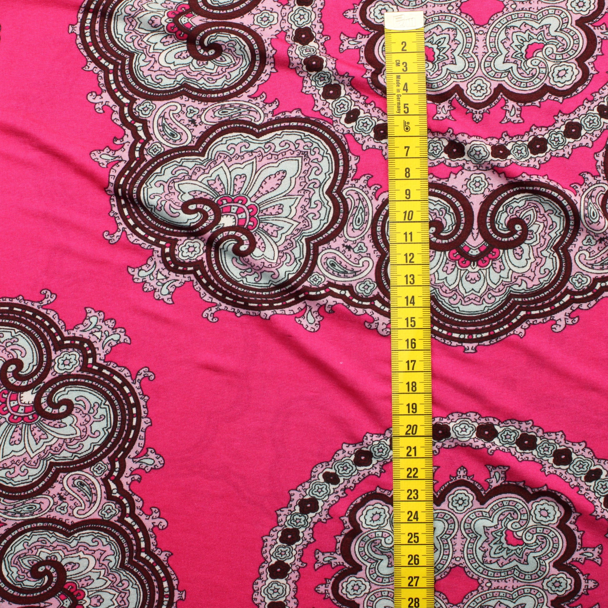 Pinkki kuviollinen Ohut Neulos - Pala