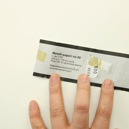 Pirkka Metalli-paperi - Luonnonvalkoinen ja hopea