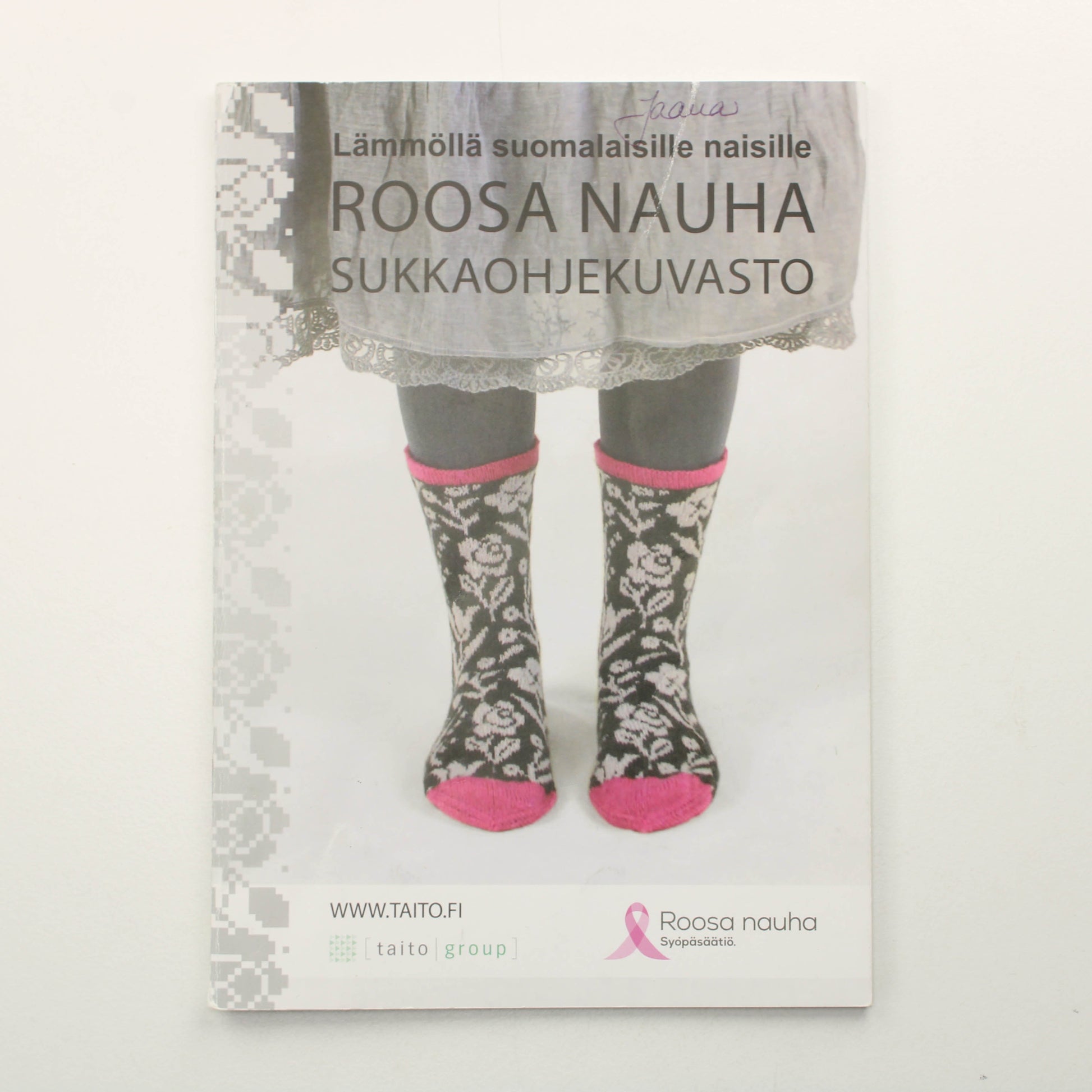 Taito Pirkanmaa: Roosa Nauha Sukkaohjekuvasto