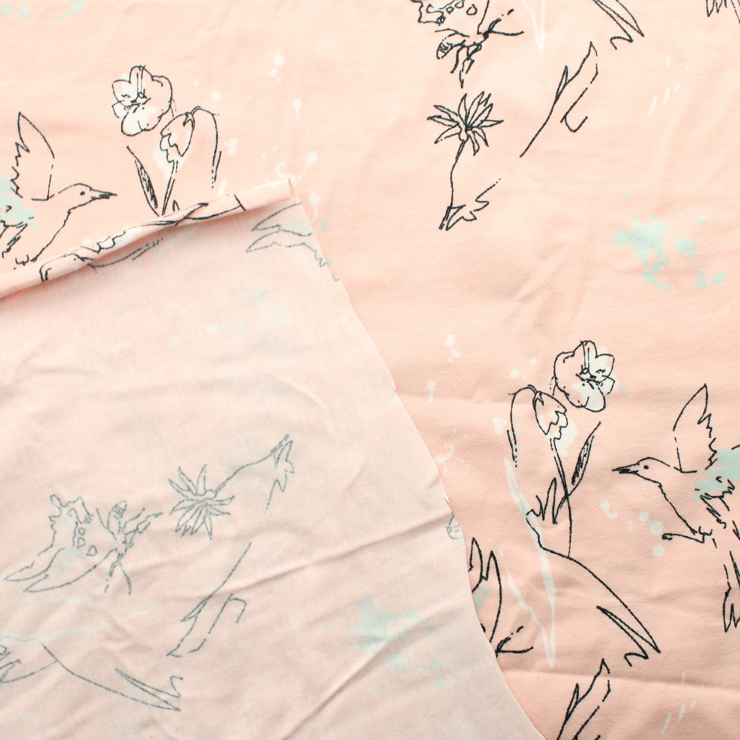 Kukka, perhonen ja lintu Trikoo - Pala