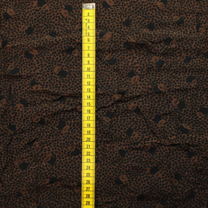 Mustaruskea lehti Viskoosi - Pala