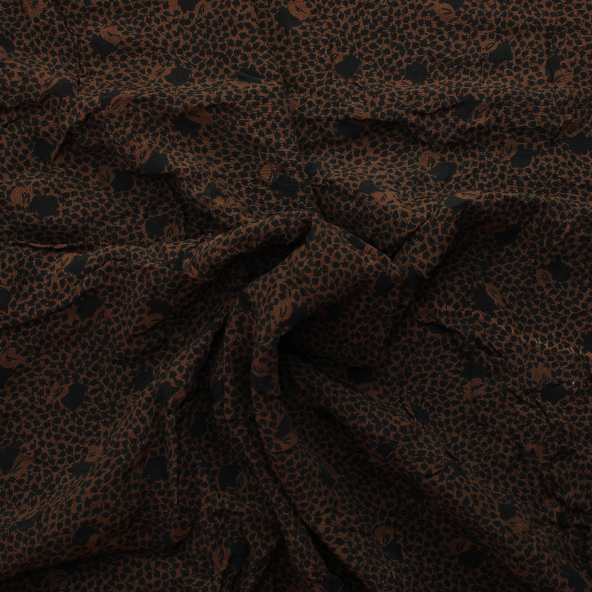 Mustaruskea lehti Viskoosi - Pala