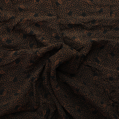 Mustaruskea lehti Viskoosi - Pala