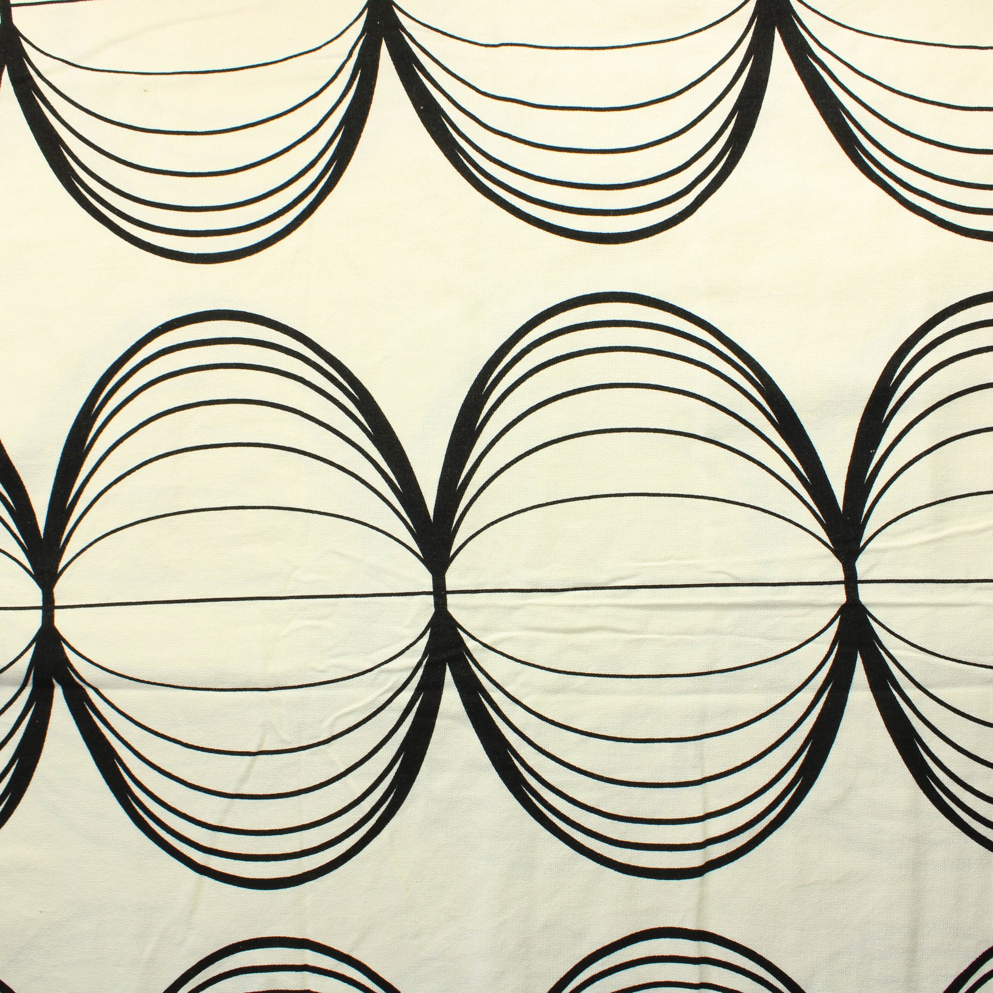 Mustavalkoinen Paksu Puuvilla - Pala