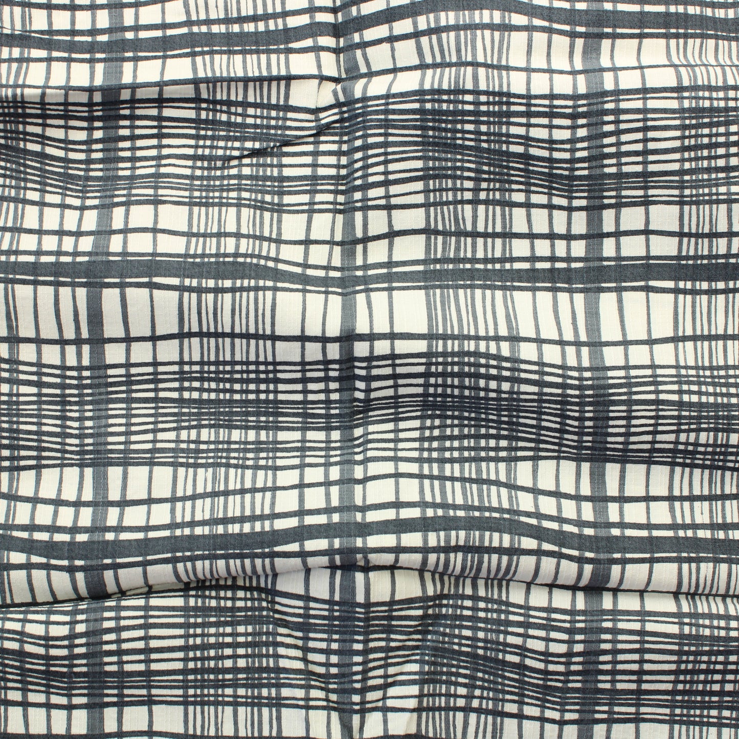 Ruudullinen Puuvillasekoite - Pala