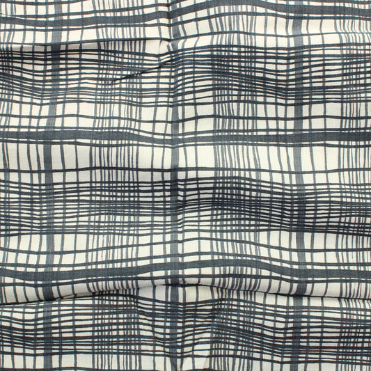 Ruudullinen Puuvillasekoite - Pala