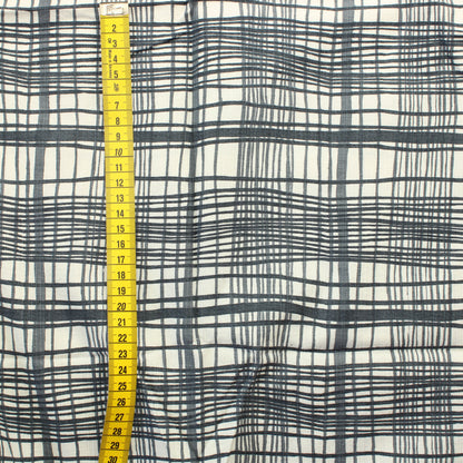 Ruudullinen Puuvillasekoite - Pala