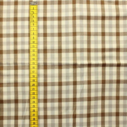 Ruudullinen Villasekoitekangas - Pala