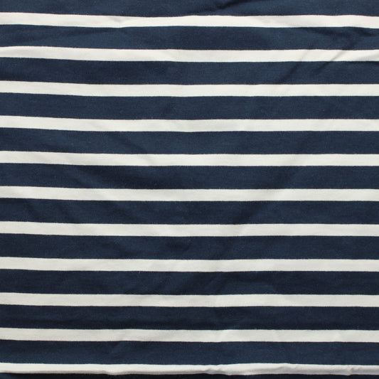 Sinivalkoinen raita Trikoo - Pala