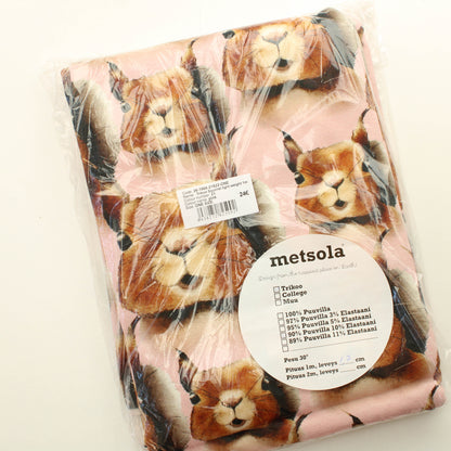 Metsola Squirrel Pink Trikoo - Pala