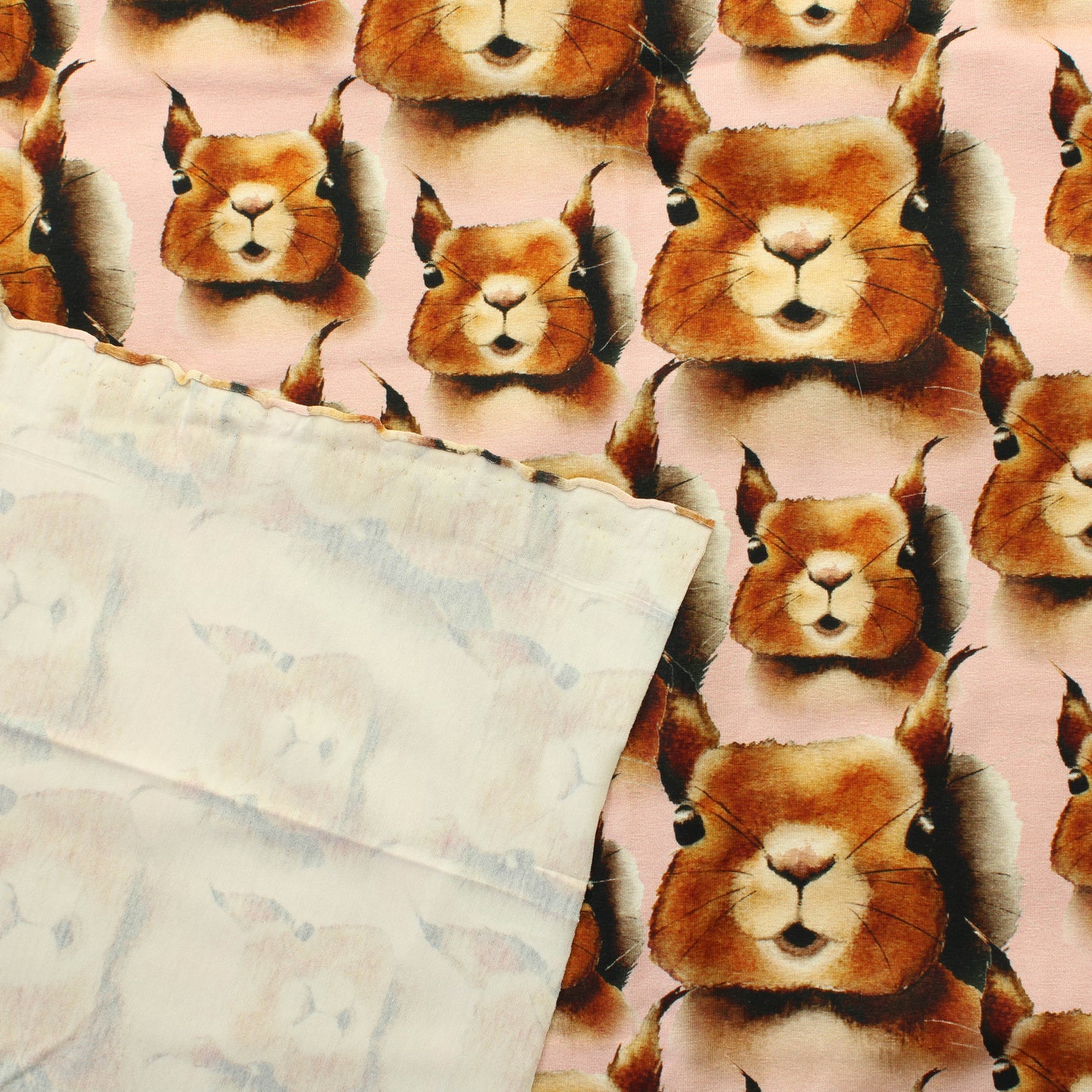 Metsola Squirrel Pink Trikoo - Pala