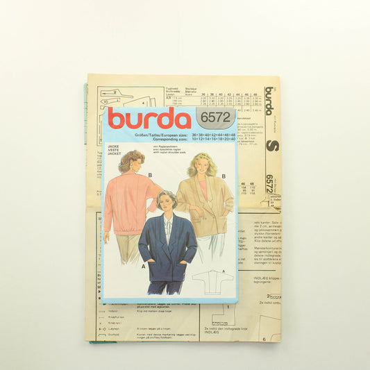 Burda 6572 koot 36-48