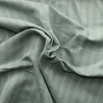 Harmaa pystyraitainen Puuvilla - Pala