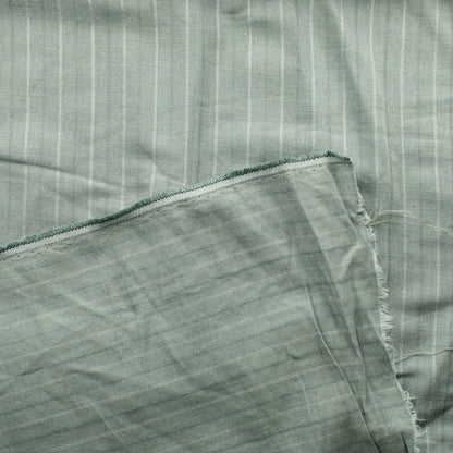 Harmaa pystyraitainen Puuvilla - Pala