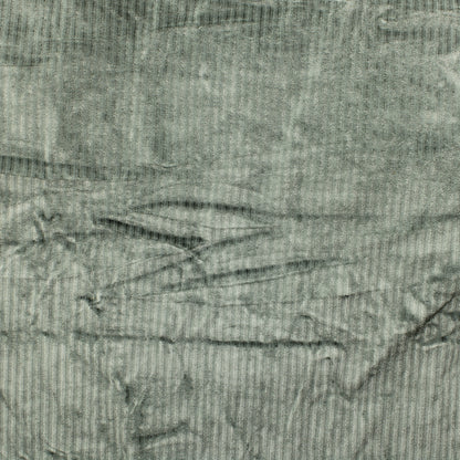 Hopeanharmaa hohtava pystyraitainen joustava Sametti - Pala