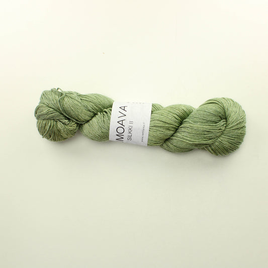 Lumoava Silkki II - Vaaleanvihreä