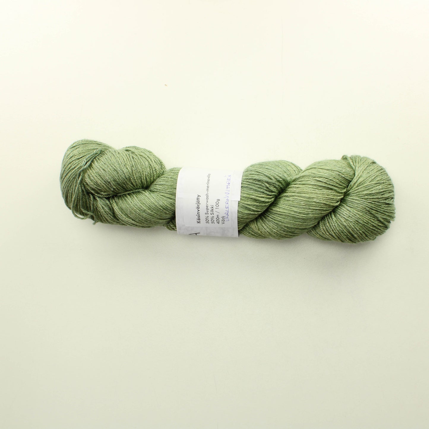 Lumoava Silkki II - Vaaleanvihreä