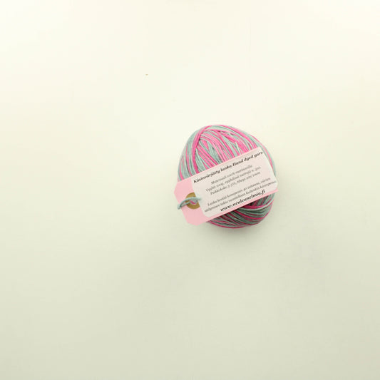 Neuleunelmia Merino - Pinkkiä ja harmaata 100g