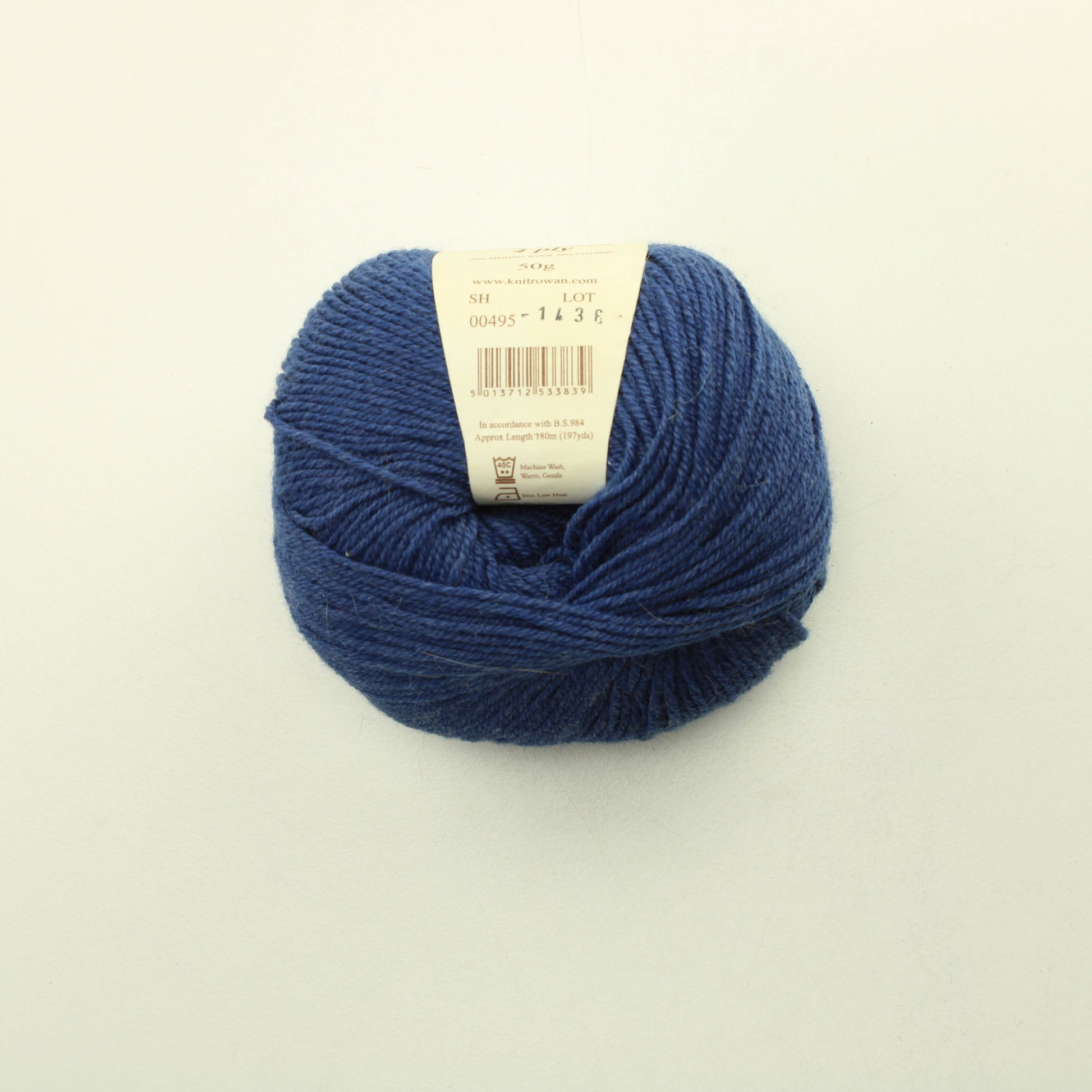 Rowan Wool Cotton 4 ply - 00495 Lankapussi 367 (150g)
