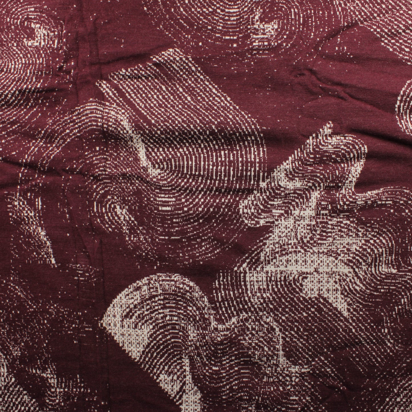 Mereen Merenpohja Luumu Merinovillaneulos - Pala