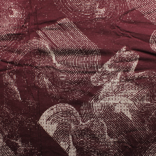 Mereen Merenpohja Luumu Merinovillaneulos - Pala