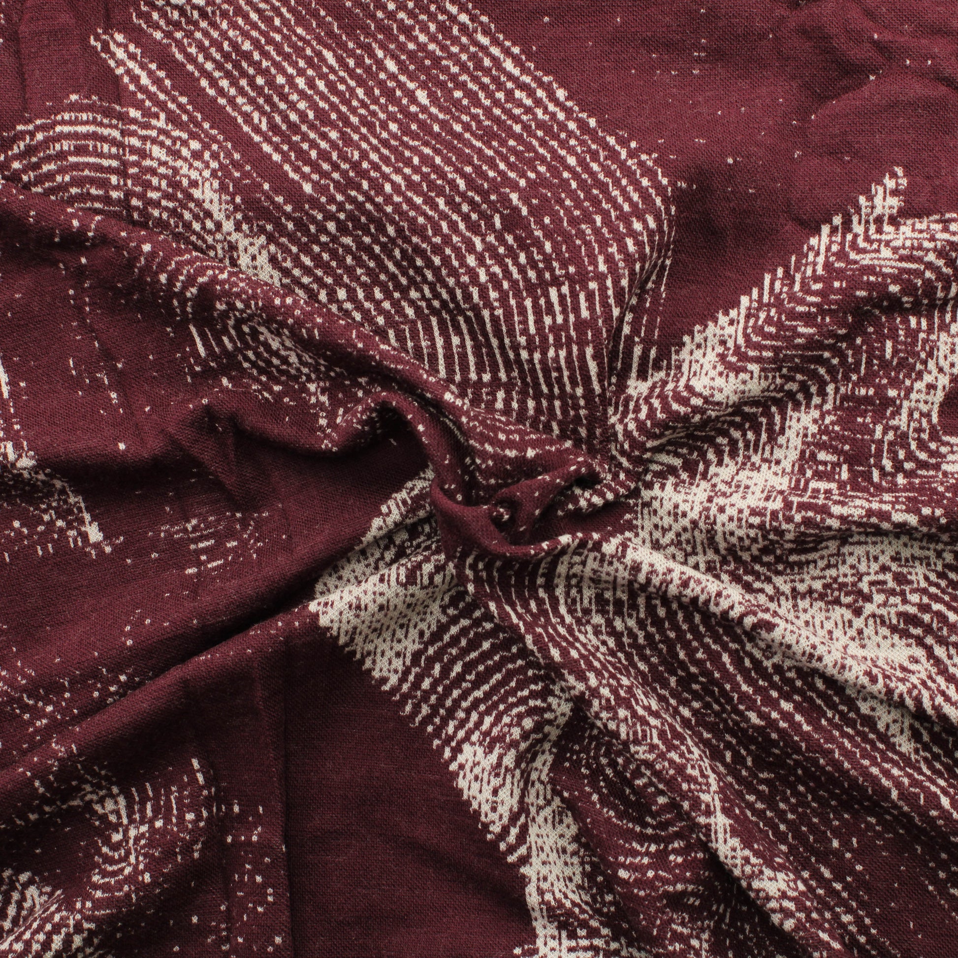 Mereen Merenpohja Luumu Merinovillaneulos - Pala