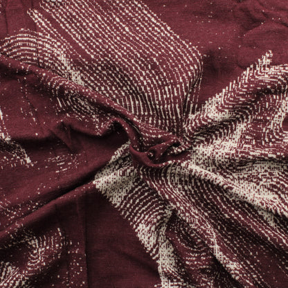 Mereen Merenpohja Luumu Merinovillaneulos - Pala