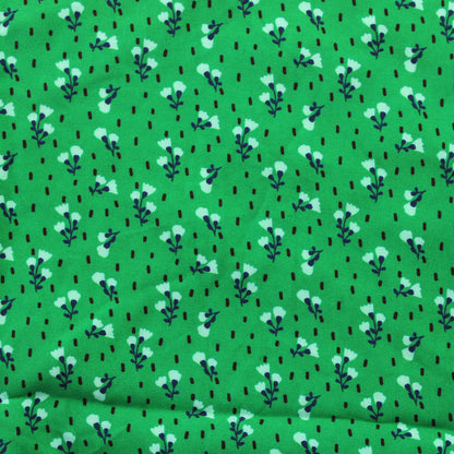 Waltz by jolijou Vihreä kukikas Viskoosi - Pala