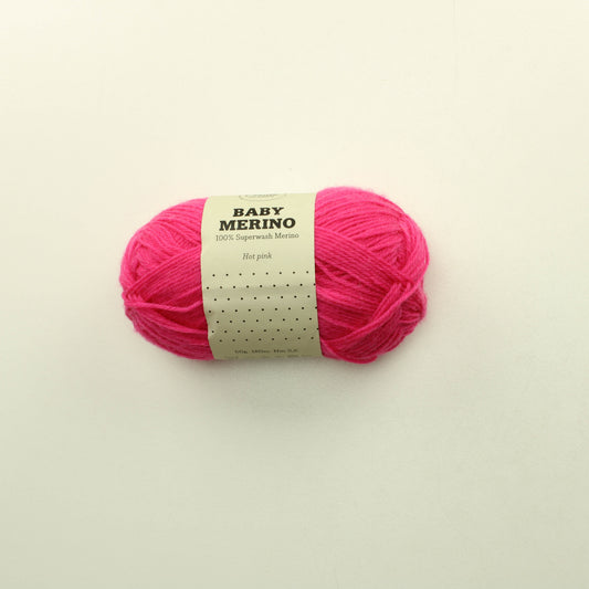 Adlibris Baby Merino - Hot Pink