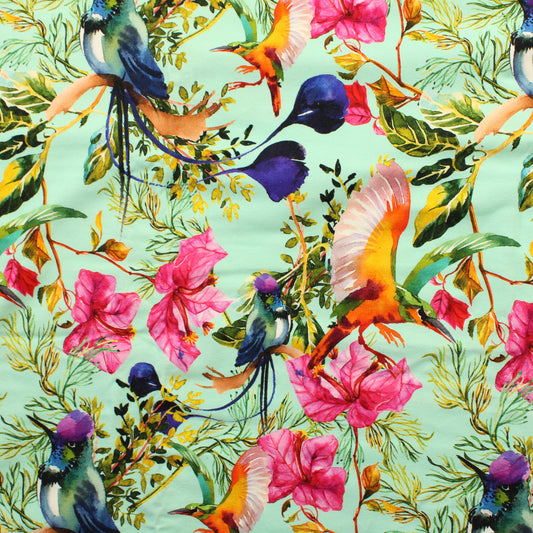 Floral and Birds Trikoo - Pala