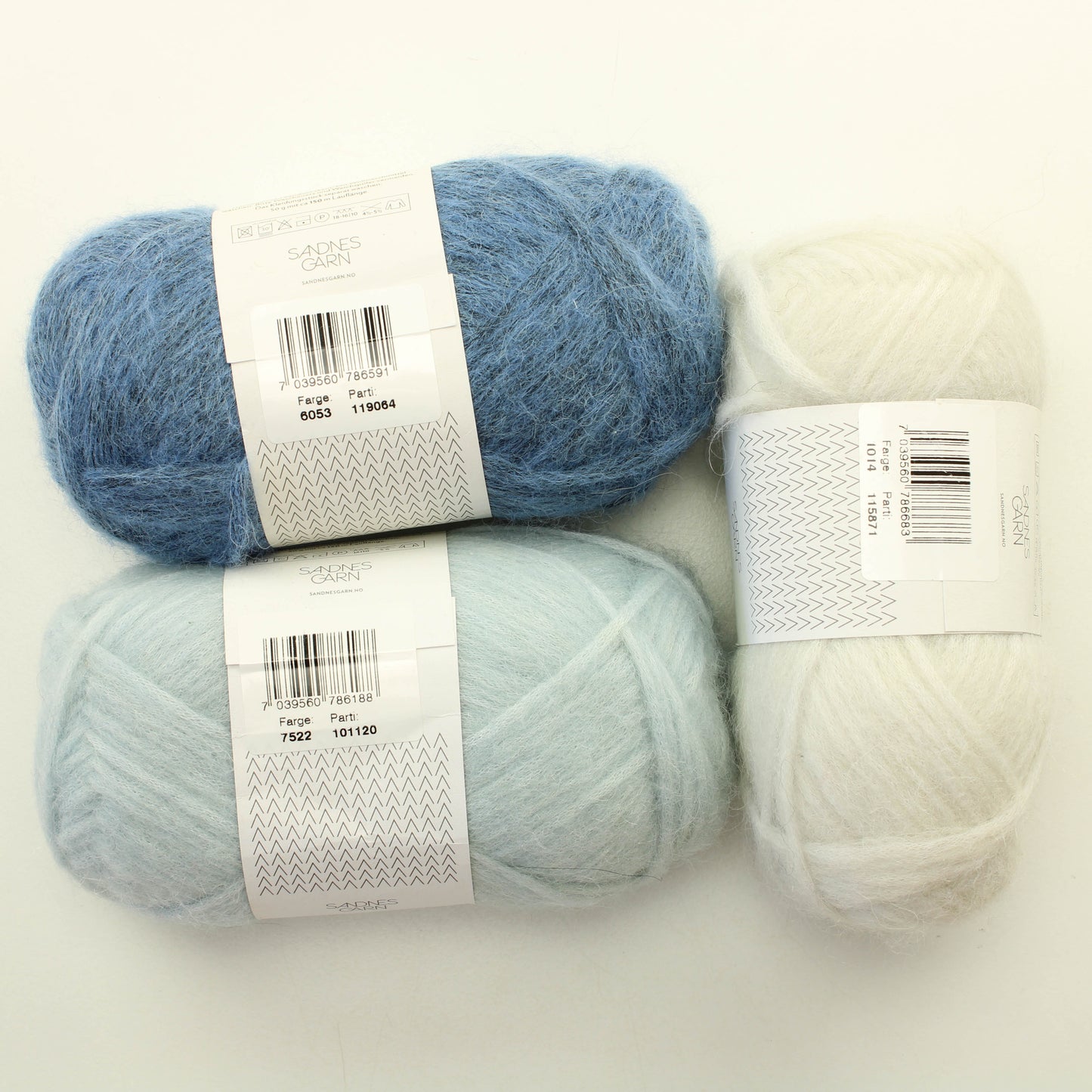 Sandnes Garn Kos - Lankapussi 320 (150g)