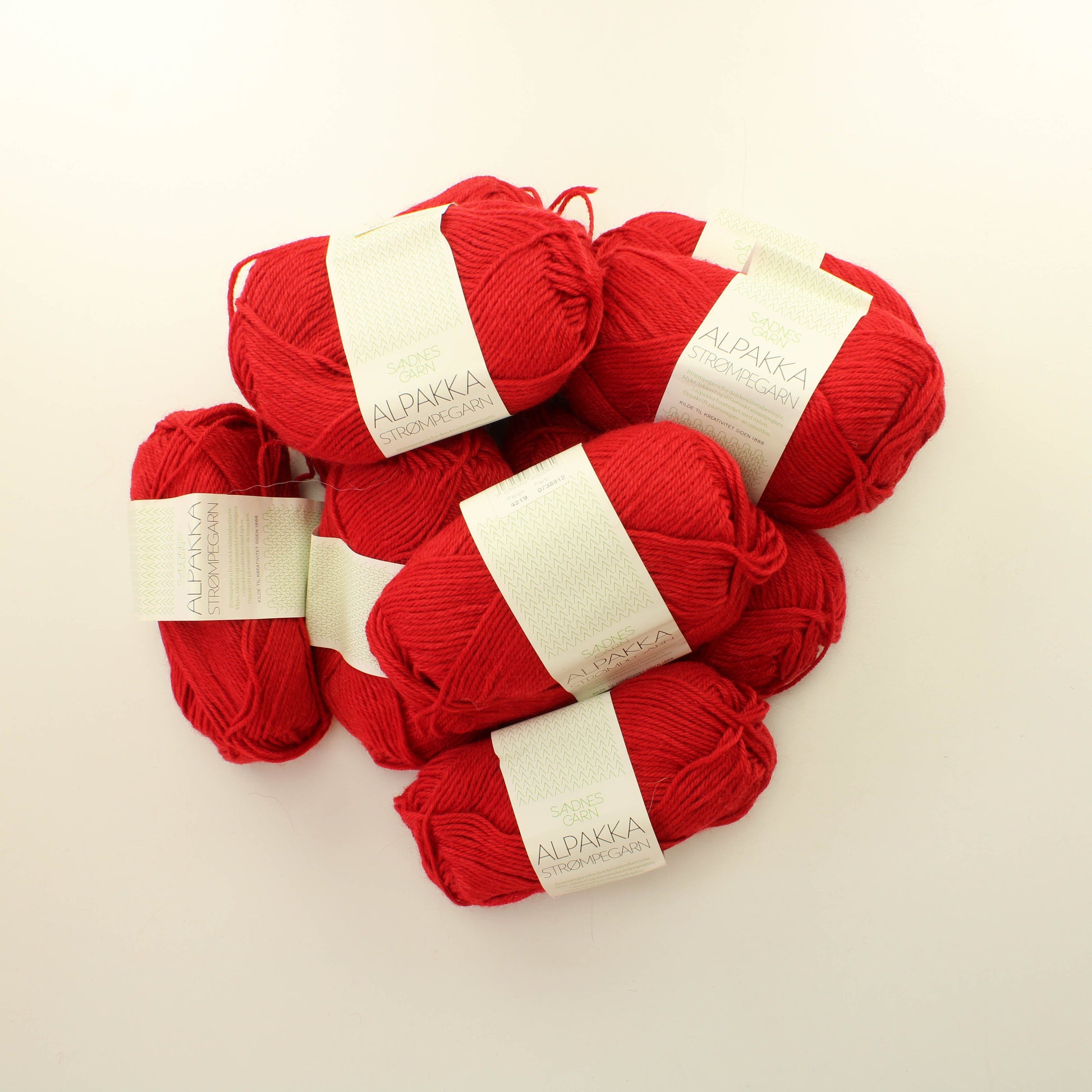 Sandnes Garn Alpakka Strompegarn - 4219 Lankapussi 509 (450g)
