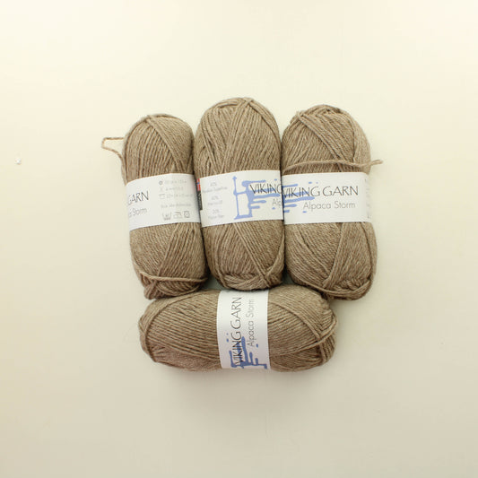 Viking Garn Alpaca Storm - 507 Lankapussi 742 (200g)
